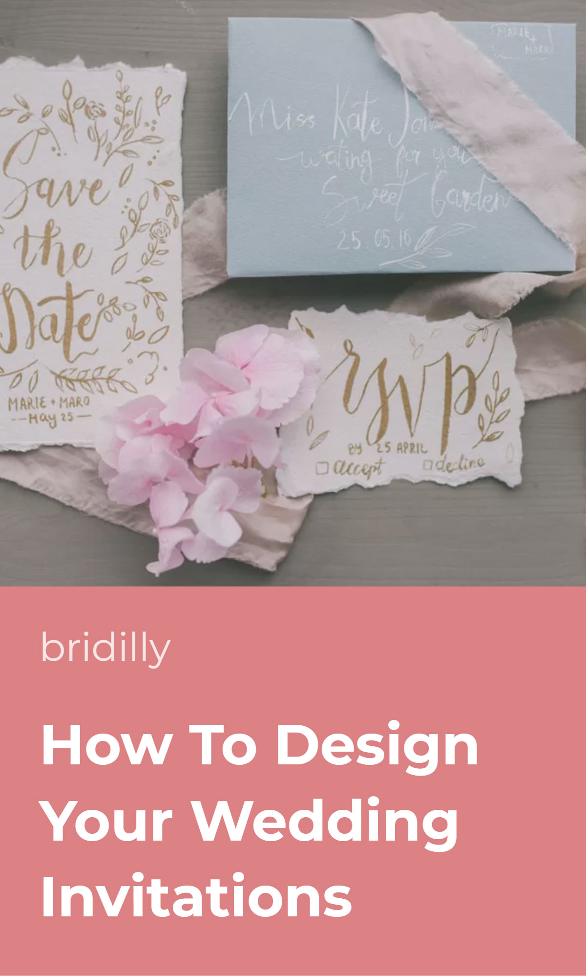 How To Design Your Wedding Invitations • Bridilly