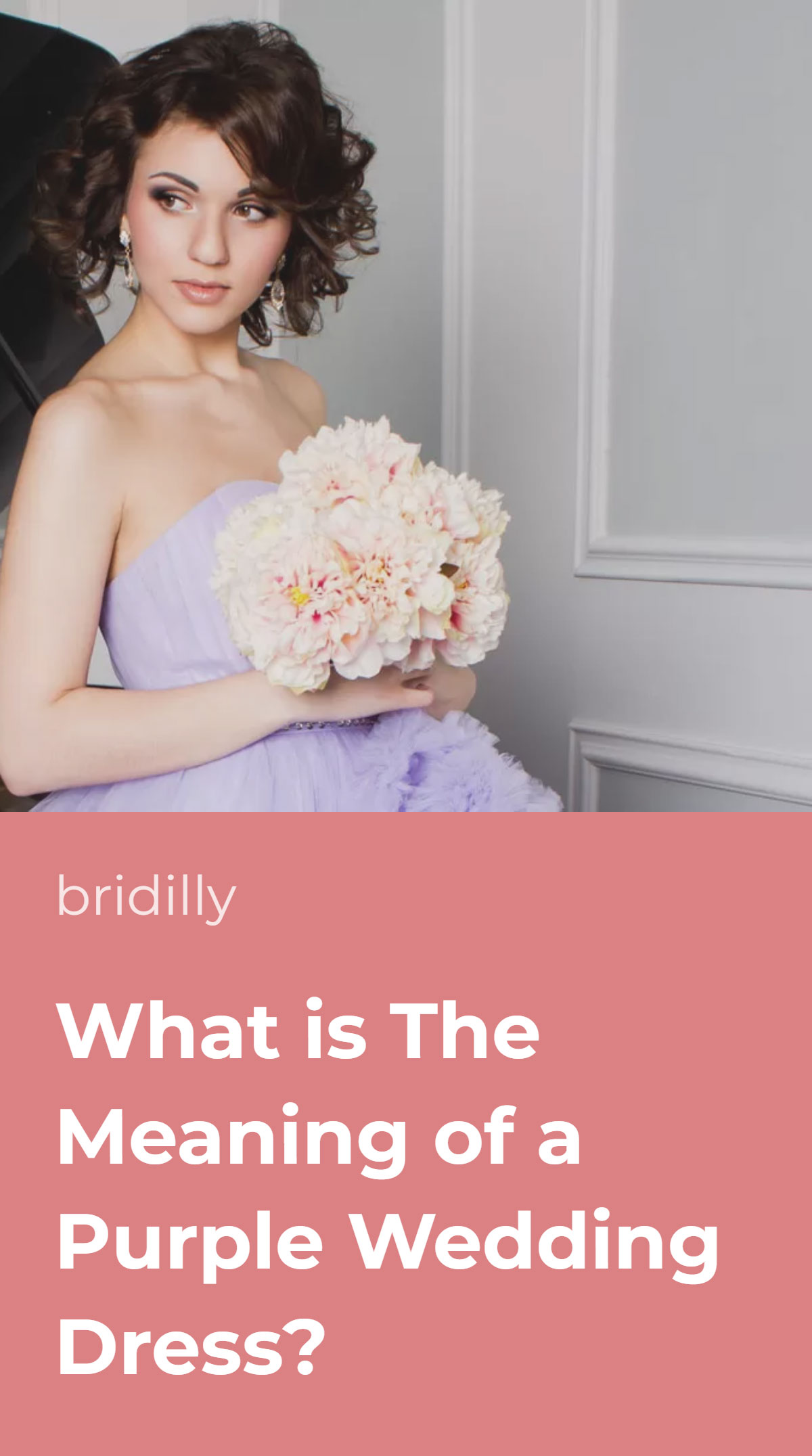 What Is The Meaning Of A Purple Wedding Dress Bridilly   Purple Wedding Dress Meaning Pin 